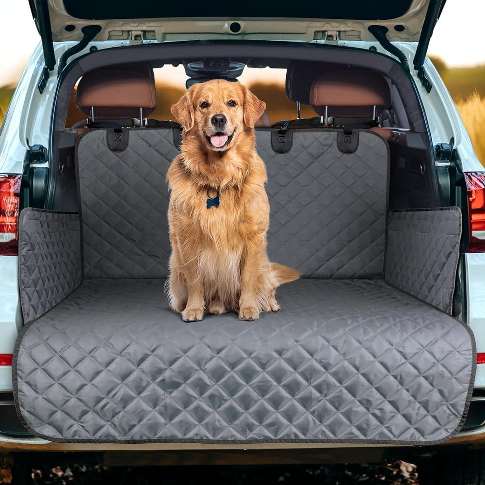 AUJAN Trunk Protector for Skoda Fabia III Hatchback 2014–2021, Waterproof Dog Cargo Mat
