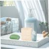 Beatifufu 2 Sets Body Exfoliating Soap Bags with Soap Holders and Foaming Net for Easy Bathing, 5 Pieces x 2 view 3
