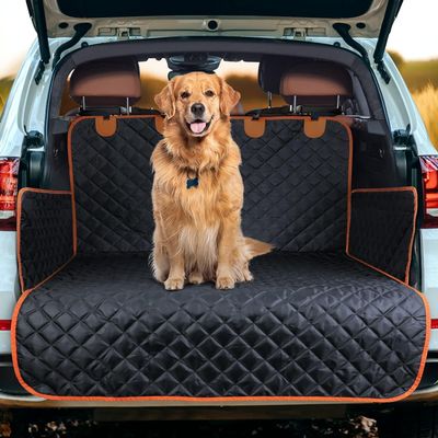AUJAN Waterproof Trunk Protector for Dogs, for Peugeot 5008 II (Phase I) 7-Seat 2016-2020