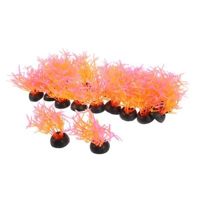 Milisten 20pcs Durable Artificial Water Plants for Aquariums