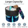 Travel Cosmetic Bag Set with Dragonfly Pattern view 2
