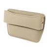 MaKeMoney Car Seat Gap Filler Organizer for Mazda CX-9 2019-2025, Front Seat Console Side Pocket, Beige view 1