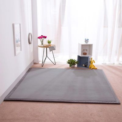 DSSHENGDS Extra-Soft Thick Coral Velvet Rug, Large Crawling Mat, Non-Slip, 2 cm, 200 x 320 cm