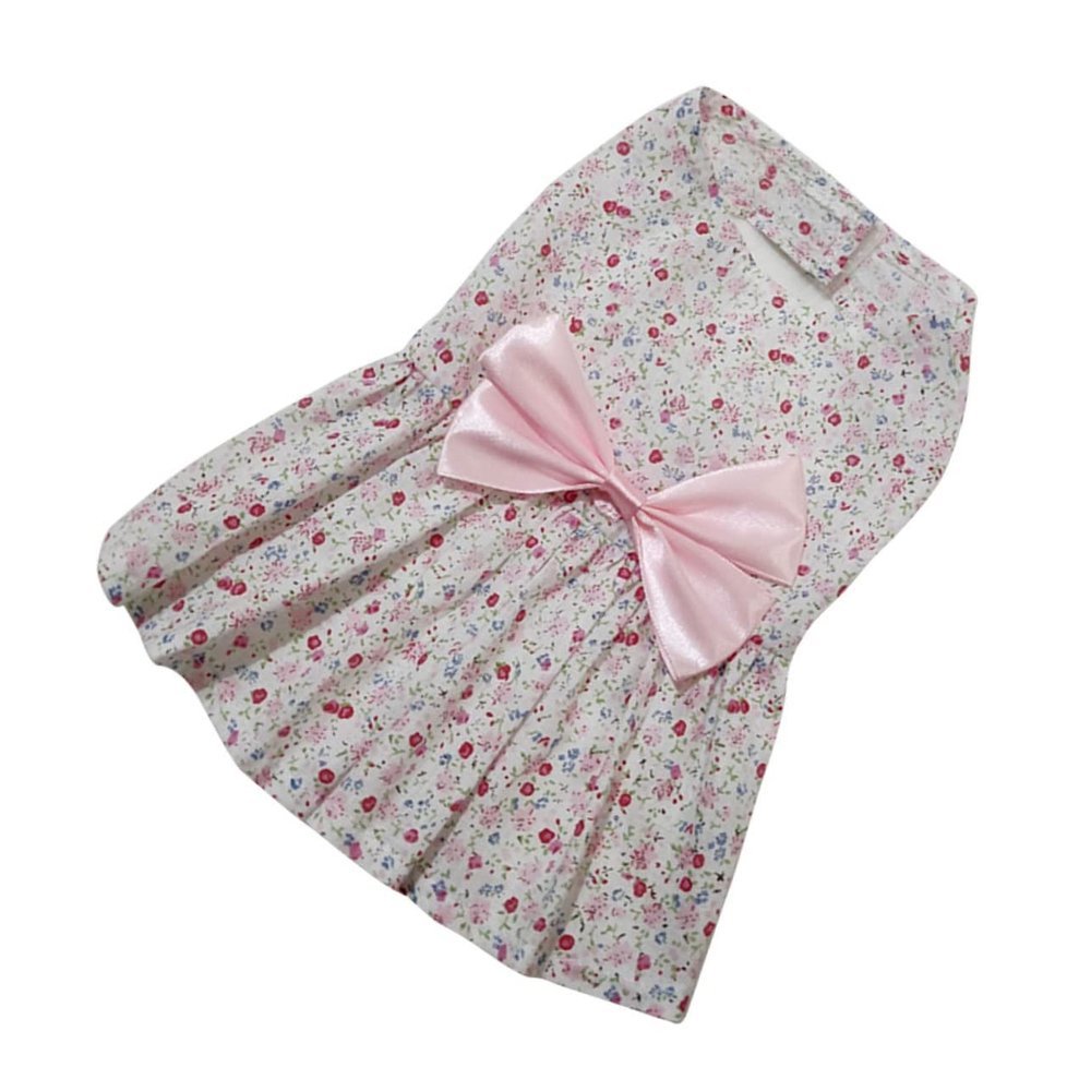 BESPORTBLE Dog Dress with Cute Bow Pattern