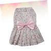 BESPORTBLE Dog Dress with Cute Bow Pattern view 3