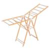 GSKDBCC Folding Clothes Drying Rack, Height-Adjustable, Indoor and Outdoor view 1