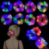 Joycabin 8-Pack LED Scrunchie Hair Ties, 3 Light Modes, Organza Hair Accessories view 1
