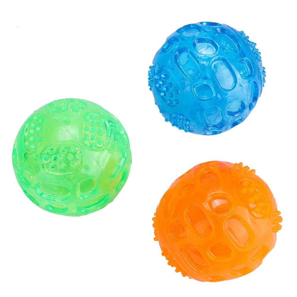 Phefop Pet Ball Toy with Integrated Mermaid, Nontoxic Rubber Dog Chew and Treat Ball