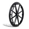 60 cm Rear Replacement Wheels for Manual Wheelchairs, 2-Pack view 1