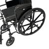 60 cm Rear Replacement Wheels for Manual Wheelchairs, 2-Pack view 2