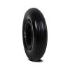 200 mm Wheelchair Front Wheels, 2-Pack, 82" Polyurethane Solid Rubber Wheels, Non-Inflatable (Black) view 1