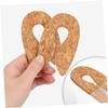 Silicone Heel Cushions, 2 Pairs, Brown, for Warm Shoes and Boots view 4