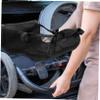 Hoement 2-Piece Stroller Organizer Mesh Baskets for Underseat Storage, Bottles and Baby Accessories view 4