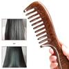 Handmade Natural Sandalwood Scalp Massage Comb, Wide-Tooth, Antistatic, No-Snag (No. 3) view 4
