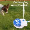 Automatic Foot-Activated Pet Water Fountain with Hose view 2