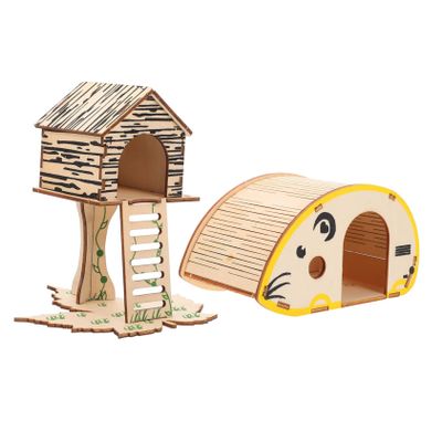 Parliky 2-Piece Hamster Cage Platform