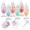 HAPINARY 12-Piece Ice Cream-Shaped Refillable Lip Balm Tubes view 4