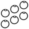 HAPINARY 12-Piece Silicone Dog Tag Covers, Noise-Reducing ID Tag Sleeves view 2
