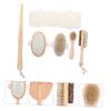PLAFOPE Spa Shower Brushes, 6-Piece Body Brush Set with Hooks view 3