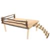 WOONEKY Hamster Platform with Climbing Ladder, Round Small-Animal Play Platform view 1