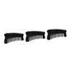 Beatifufu 3-Piece Natural Horn Massage Comb for Head and Back Massage, Portable, Helps Improve Hair Texture view 1