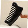 Beatifufu 3-Piece Natural Horn Massage Comb for Head and Back Massage, Portable, Helps Improve Hair Texture view 2