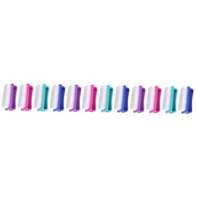 Beatifufu 3-Piece Manicure Set, Nail Nipper and Nail Brushes, Assorted Colors, 4 Pieces × 3
