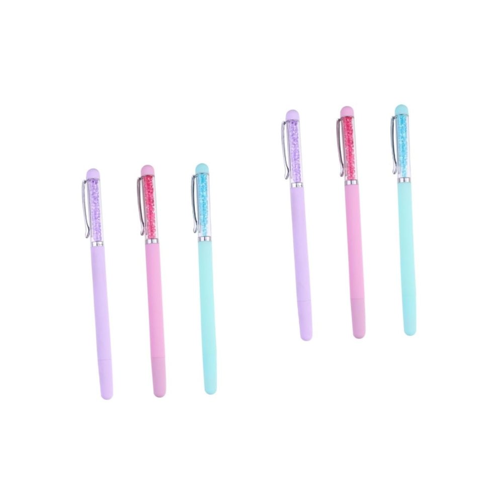 Beatifufu 6-Piece Manicure Set with Dotting Pen and Rhinestone Picker, Green