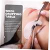PLAFOPE White Plastic Eyelash Glue Trays, 40-Pack view 2