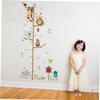RORPOIR 2-Piece Cartoon Height Chart Stickers for Kids' Rooms view 2