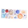 RORPOIR 2-Sheet Cartoon Planet Wall Stickers view 1