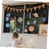 RORPOIR 2-Sheet Cartoon Planet Wall Stickers view 4