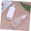 2-Pack PETG Foaming Bottles for Shampoo and Shower Gel, White, Travel view 2