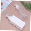 2-Pack PETG Foaming Bottles for Shampoo and Shower Gel, White, Travel view 4