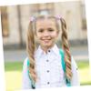 HONMEET Flower Pattern Hair Ties, 6-Pack, Colorful view 3