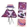 Hohopeti Red Decorative Hamster Hat, Polyester, 1 Set view 2