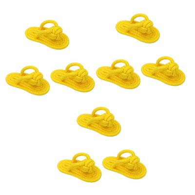 HANABASS 3-Pair Cotton Rope Slipper Chew Toys for Small and Medium Dogs