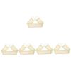 FOMIYES 5-Pack Exfoliating Back Scrubbers, Loofah and Nylon Rope view 1