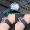 QTYQWC 20 mm/22 mm Silicone Watch Strap for Omega 003/007 Planet Ocean AT150 view 2