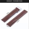 QTYQWC Soft Calfskin Leather Watch Strap 20 mm 22 mm 24 mm for Breitling Avenger/Navitimer Premier with Folding Clasp view 2