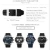 QTYQWC 22mm 24mm Natural Rubber Watch Band Compatible with Breitling Superocean Avenger Heritage view 2