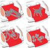 AUJAN Trunk Liner for Lexus CT 200h Hatchback 2011–2024, Waterproof Scratch-Resistant Dog Cargo Mat view 4