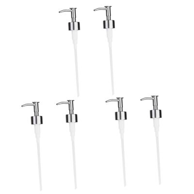 KOMBIUDA 3 Sets Stainless Steel Lotion Pumps for 28 mm Bottles, 2-Piece Sets