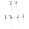 KOMBIUDA 3 Sets Stainless Steel Lotion Pumps for 28 mm Bottles, 2-Piece Sets view 1