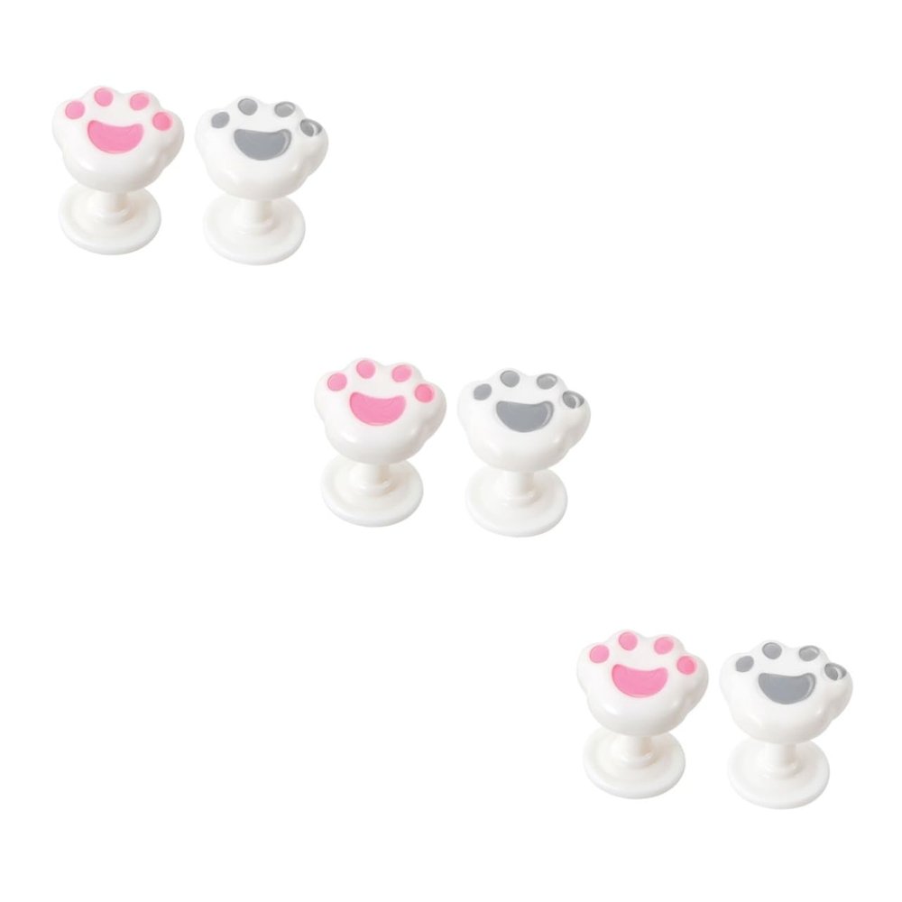 Alipis 3-Pair Cat-Claw Toilet Flush Buttons
