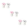 Alipis 3-Pair Cat-Claw Toilet Flush Buttons view 1