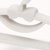 10-Pack Baby Clothes Hangers, White view 3