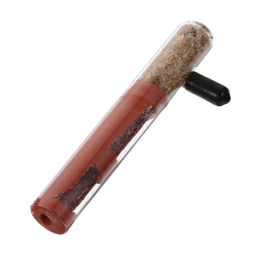 REEKOS Ant Farm Glass Nest with Nylon Tubes, Brown