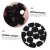 Black Flat-Back Rhinestones 12 mm, 100 Pieces view 2