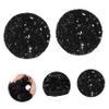 Black Flat-Back Rhinestones 12 mm, 100 Pieces view 4